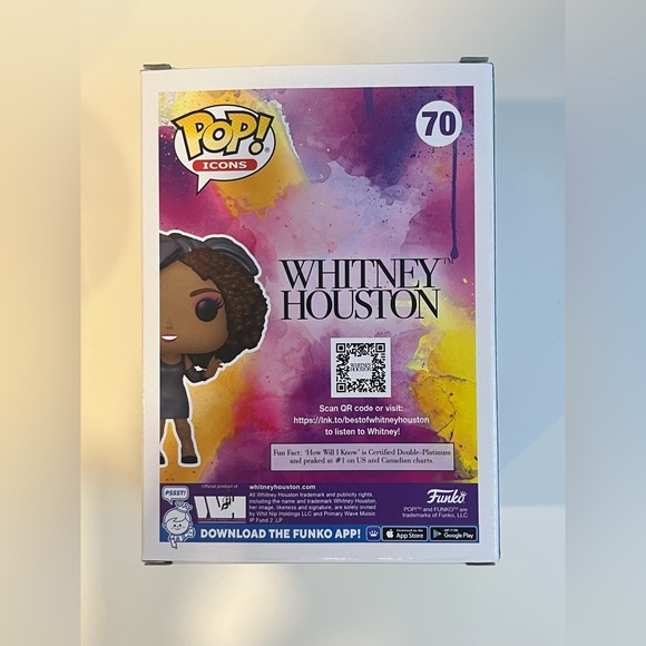 Whitney Houston Funko Pop! (#70) - Picture 7 of 8